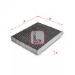 SOFIMA S 4171 CA - Filtre, air de l'habitacle