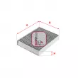 Filtre, air de l'habitacle SOFIMA [S 4245 CA]