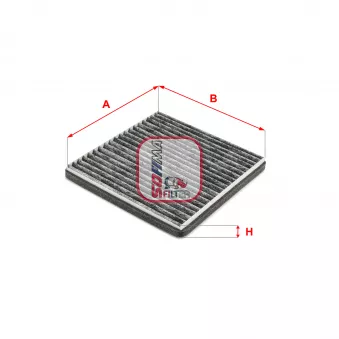 Filtre, air de l'habitacle SOFIMA OEM EC95215156