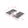 SOFIMA S 4279 CA - Filtre, air de l'habitacle