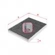 SOFIMA S 4292 CA - Filtre, air de l'habitacle