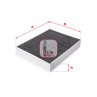 Filtre, air de l'habitacle SOFIMA OEM 7P0819631