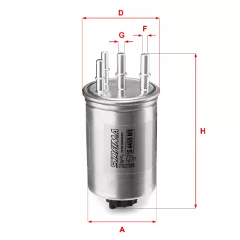 Filtre à carburant SOFIMA OEM LR007311