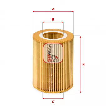 Filtre à huile SOFIMA OEM 11421427908