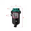 Boîtier, filtre de carburant SOFIMA [S 5148 GC]