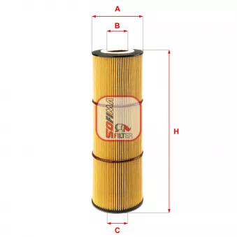 Filtre à huile SOFIMA OEM 7424993648