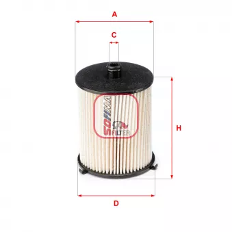 Filtre à carburant SOFIMA OEM 233900N100