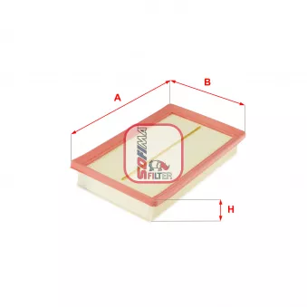 Filtre à air SOFIMA OEM 2811305700