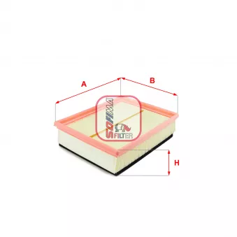 Filtre à air SOFIMA OEM 46806576