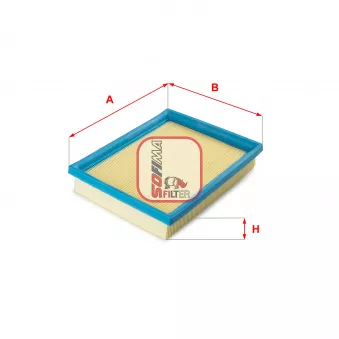 Filtre à air SOFIMA OEM 1444p9