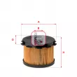 SOFIMA S 6688 N - Filtre à carburant