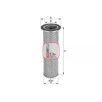 Filtre à air SOFIMA S 7250 A