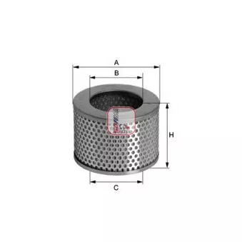 SOFIMA S 7536 A - Filtre à air