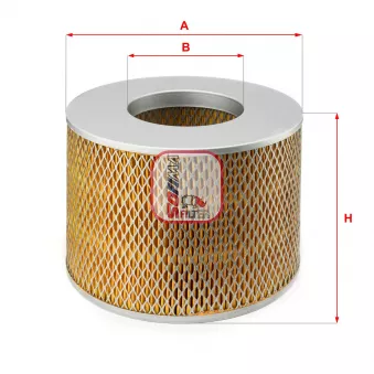 Filtre à air SOFIMA OEM 17801670308T