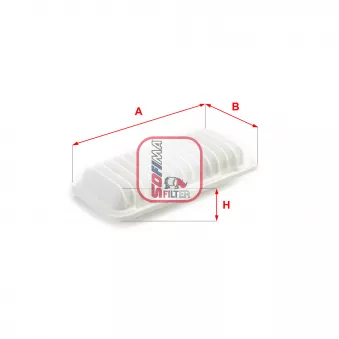 Filtre à air SOFIMA OEM 1780121030