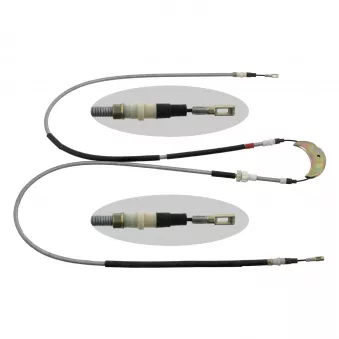 FEBI BILSTEIN 06263 - Tirette à câble, frein de stationnement