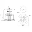 FEBI BILSTEIN 101270 - Soufflet à air, suspension pneumatique