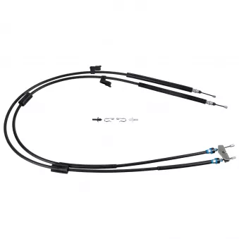 Tirette à câble, frein de stationnement FEBI BILSTEIN OEM 3M512A603FC