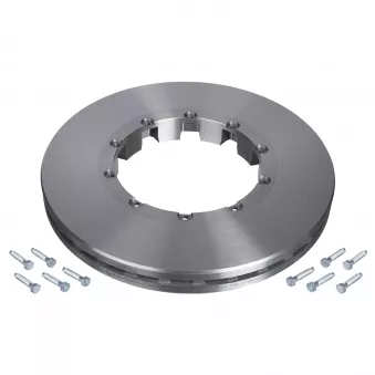 Jeu de 2 disques de frein FEBI BILSTEIN 104292