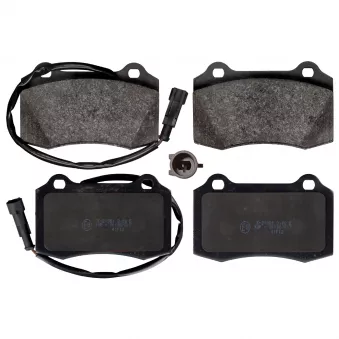 Jeu de 4 plaquettes de frein arrière FEBI BILSTEIN OEM 9947643