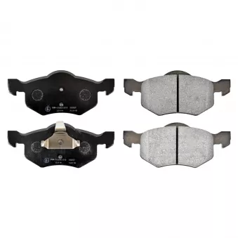 Jeu de 4 plaquettes de frein avant FEBI BILSTEIN OEM EC253323ZC