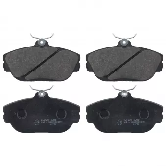 Jeu de 4 plaquettes de frein avant FEBI BILSTEIN OEM 3687321