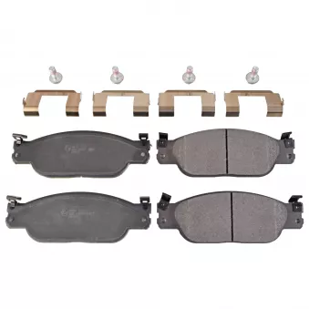 Jeu de 4 plaquettes de frein avant FEBI BILSTEIN OEM XR813324