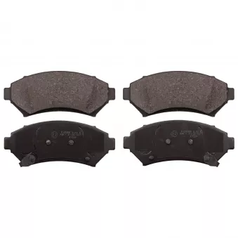 Jeu de 4 plaquettes de frein avant FEBI BILSTEIN OEM 1605947
