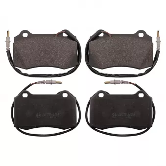 Jeu de 4 plaquettes de frein avant FEBI BILSTEIN OEM 425219