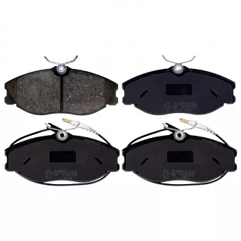 Jeu de 4 plaquettes de frein avant FEBI BILSTEIN OEM 425143