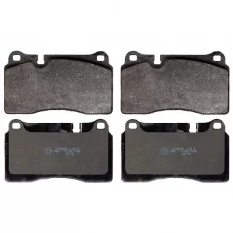 Jeu de 4 plaquettes de frein avant FEBI BILSTEIN OEM 8J0698151E