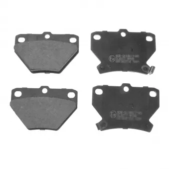 Jeu de 4 plaquettes de frein arrière FEBI BILSTEIN OEM 0446652060