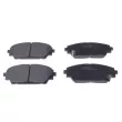 FEBI BILSTEIN 116323 - Jeu de 4 plaquettes de frein avant