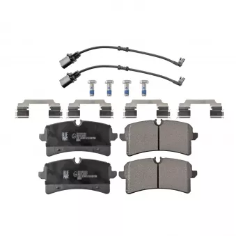 Jeu de 4 plaquettes de frein arrière FEBI BILSTEIN OEM 4H6698451A