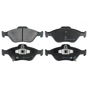Jeu de 4 plaquettes de frein avant FEBI BILSTEIN OEM 044650D120
