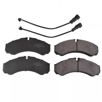 Jeu de 4 plaquettes de frein arrière FEBI BILSTEIN OEM D4060MB40A