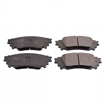 Jeu de 4 plaquettes de frein arrière FEBI BILSTEIN OEM 0446658022