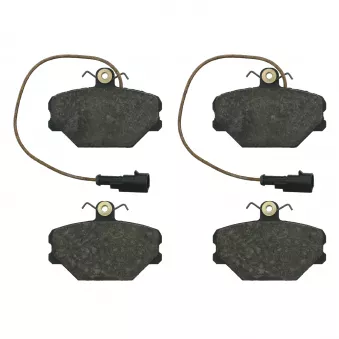Jeu de 4 plaquettes de frein avant FEBI BILSTEIN OEM 5888781