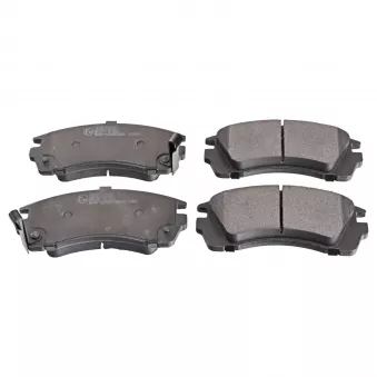 Jeu de 4 plaquettes de frein avant FEBI BILSTEIN OEM D106067R86