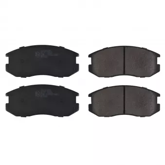 Jeu de 4 plaquettes de frein avant FEBI BILSTEIN OEM MB699473