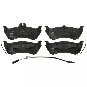 Jeu de 4 plaquettes de frein arrière FEBI BILSTEIN OEM 1634200520