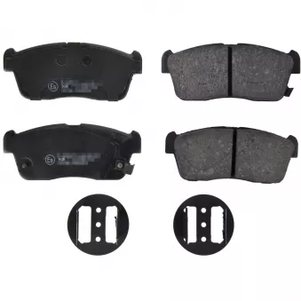 Jeu de 4 plaquettes de frein avant FEBI BILSTEIN OEM 04465B1380