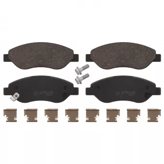 Jeu de 4 plaquettes de frein avant FEBI BILSTEIN OEM 1605355