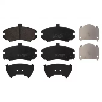Jeu de 4 plaquettes de frein avant FEBI BILSTEIN OEM 581012DA50