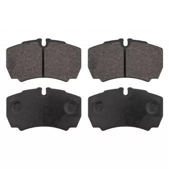 Jeu de 4 plaquettes de frein avant FEBI BILSTEIN OEM 0042102091