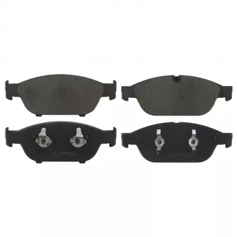 Jeu de 4 plaquettes de frein avant FEBI BILSTEIN OEM 4G0698151S