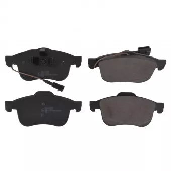 Jeu de 4 plaquettes de frein avant FEBI BILSTEIN OEM 77367959