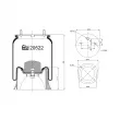 FEBI BILSTEIN 20522 - Soufflet à air, suspension pneumatique