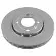 Jeu de 2 disques de frein avant FEBI BILSTEIN [21576]