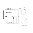 Soufflet à air, suspension pneumatique FEBI BILSTEIN [32818]